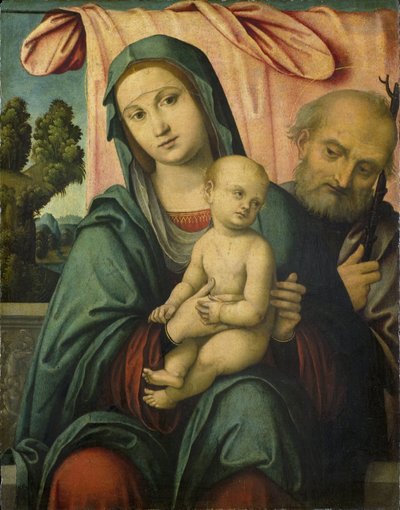 La Sacra Famiglia da Lorenzo Costa (attributed to)
