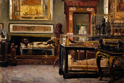 Sala del Museo Egizio di Torino da Lorenzo Delleani