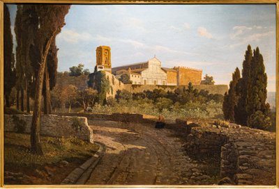 Veduta della Chiesa di San Miniato al Monte da Lorenzo Gelati