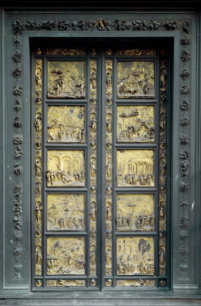 Porta del Paradiso, realizzata da Lorenzo Ghiberti da Lorenzo Ghiberti