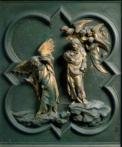 Porta Nord (chiamata Porta della Croce, a nord), dettaglio esterno: 
