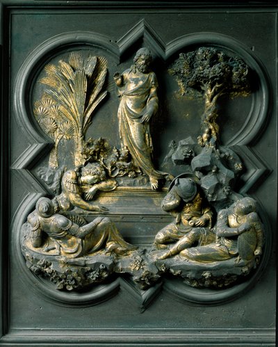 La Resurrezione di Cristo, diciannovesimo pannello delle Porte Nord del Battistero di San Giovanni da Lorenzo Ghiberti