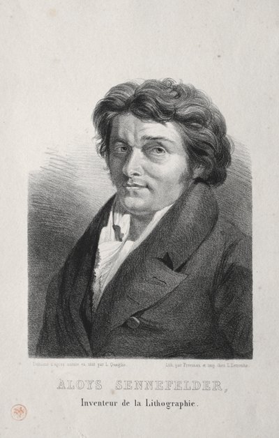 Aloys Senefelder da Lorenzo II Quaglio