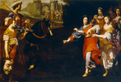Trionfo di Davide da Lorenzo Lippi