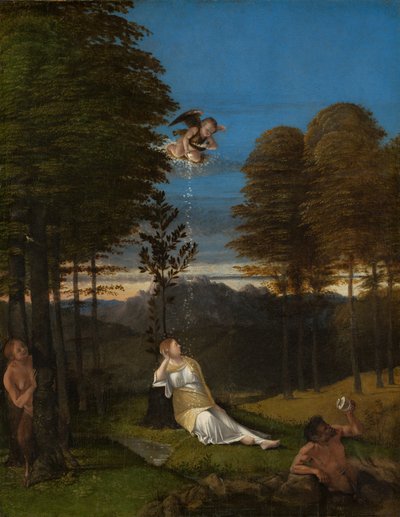 Allegoria della castità, c. 1505 da Lorenzo Lotto