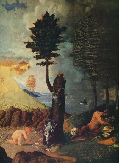 Allegoria della Virtù e del Vizio, 1505 da Lorenzo Lotto