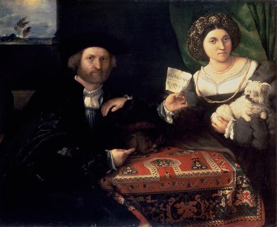 Marito e moglie, c.1523 da Lorenzo Lotto