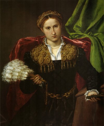 Ritratto di Laura da Pola, moglie di Febo da Brescia da Lorenzo Lotto