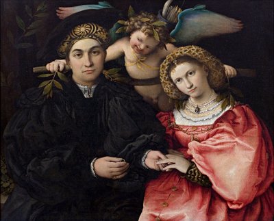Ritratto di Marsilio Cassotti e della sua sposa Faustina da Lorenzo Lotto