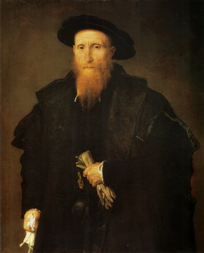 Ritratto di un vecchio con i guanti da Lorenzo Lotto