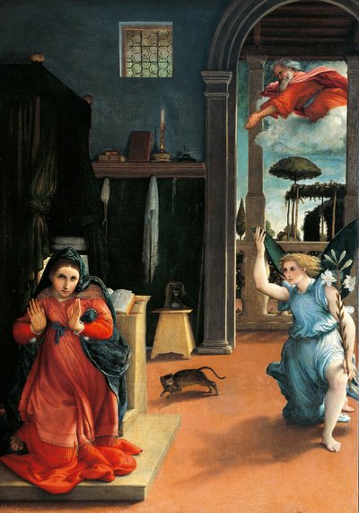 Annunciazione di Recanati da Lorenzo Lotto