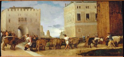 I buoi di Santa Lucia da Lorenzo Lotto
