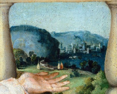 Vergine in gloria tra i santi Cosma e Damiano da Lorenzo Lotto