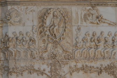 Scene del Giudizio Universale, Storie dell