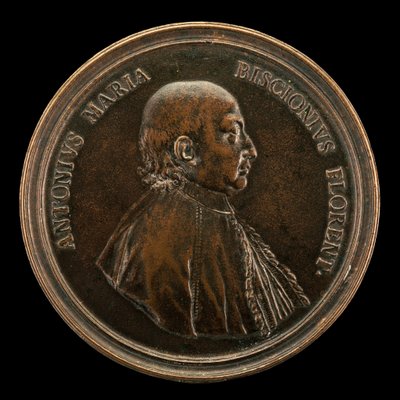 Antonio Maria Biscioni [recto], 1725 da Lorenzo Maria Weber