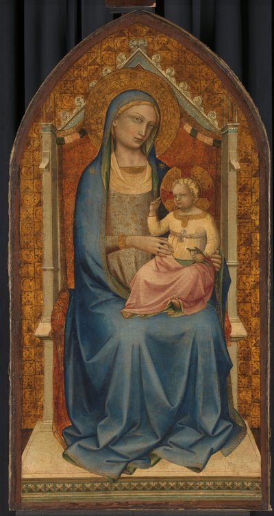 Vergine con Bambino da Lorenzo Monaco (school of)