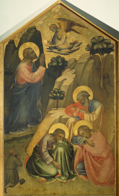 Agonia nel giardino da Lorenzo Monaco