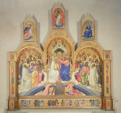 Incoronazione della Vergine, 1414 da Lorenzo Monaco