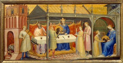 Banchetto di Erode da Lorenzo Monaco