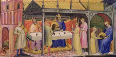 Il banchetto di Erode da Lorenzo Monaco