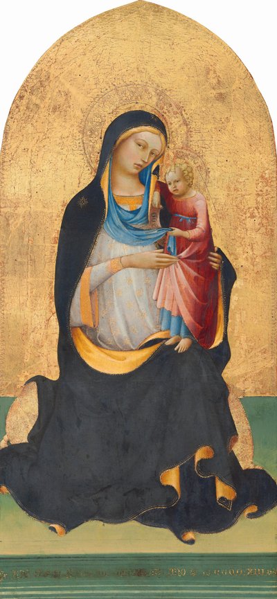 Madonna con Bambino da Lorenzo Monaco
