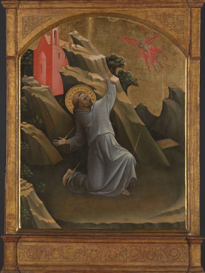 San Francesco riceve le stimmate da Lorenzo Monaco