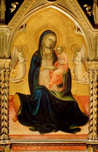 La Vergine e il Bambino con Angeli Madonna dell