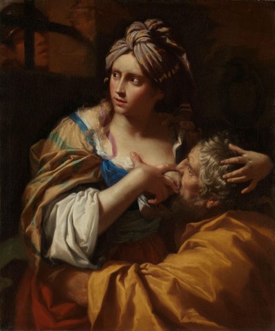 Carità romana, c.1670 da Lorenzo Pasinelli