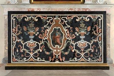Antependium dedicato a San Carlo da Lorenzo Retti