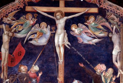 La crocifissione da Lorenzo Salimbeni