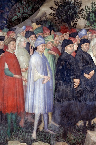 Predicazione di San Giovanni Battista (dettaglio) da Lorenzo Salimbeni