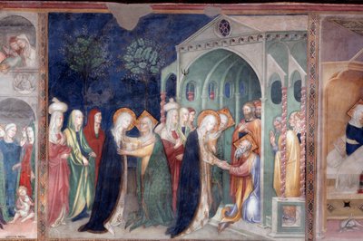 La visitazione di Maria a Santa Elisabetta e San Zaccaria da Lorenzo Salimbeni