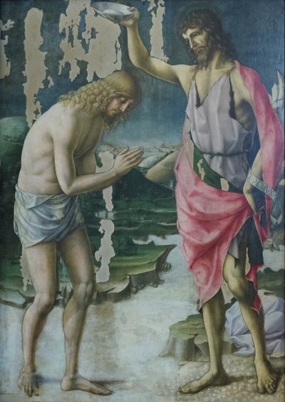 Il Battesimo di Cristo, Lorenzo d
