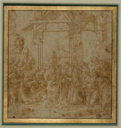 Adorazione dei pastori ... da Lorenzo di Credi