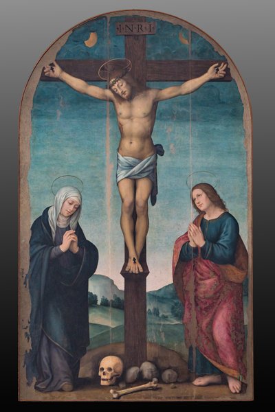 Crocifissione, 1500-24 circa (olio su tavola) da Lorenzo di Credi