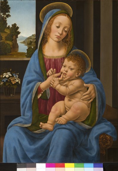 Madonna col Bambino da Lorenzo di Credi