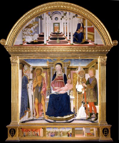 Madonna con Bambino e Santi Biagio, Giovanni Battista, Nicola e Floriano. L