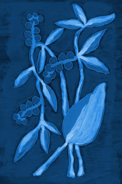 Seed Pod 1 Blu intenso da Lori Ann Folz