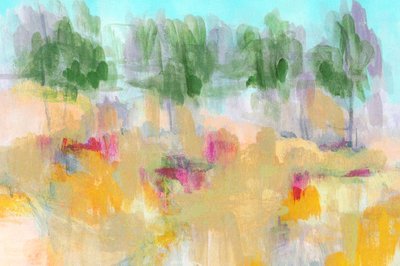 Paesaggio campestre dai colori vivaci da Lori Ann Folz