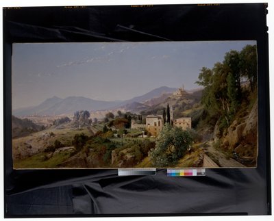 Veduta di Genova da est da Louis Auguste Lapito