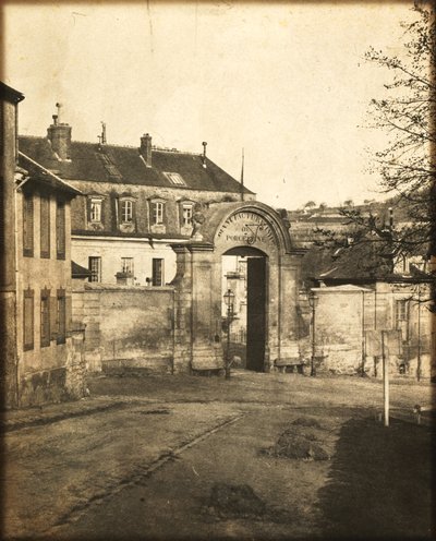 Porta della fabbrica di Sèvres da Louis-Rémy Robert