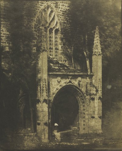 Fontana di Notre-Dame a Saint-Brieuc, Bretagna da Louis-Rémy Robert