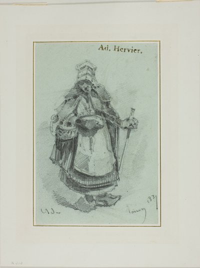 Contadina da Louis Adolphe Hervier