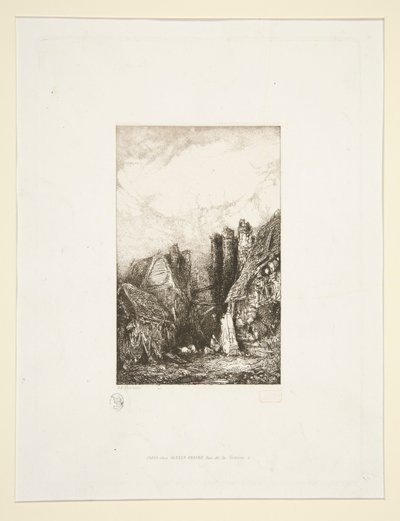 Villaggio da Louis Adolphe Hervier