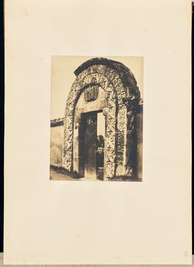 [Cancello del giardino] da Louis Alphonse Davanne