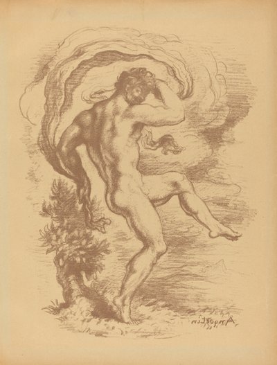 Nudo danzante da Louis Anquetin