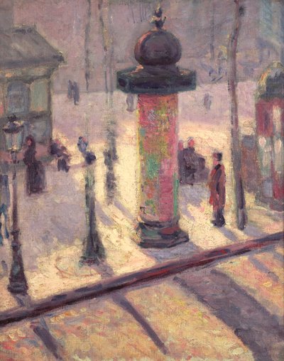 Chiosco sul Boulevard Clichy, 1886-7 da Louis Anquetin