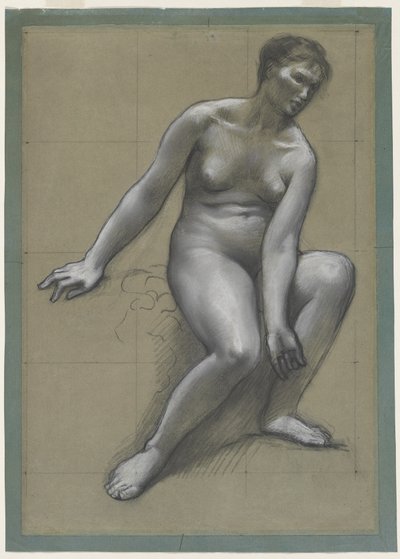Studio per la madre in La famiglia del pescatore da Louis Antoine Froissart