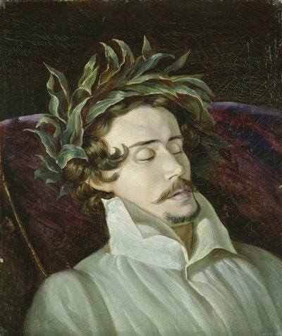 Il Pittore Erwin Speckler sul Suo Letto di Morte da Louis Asher