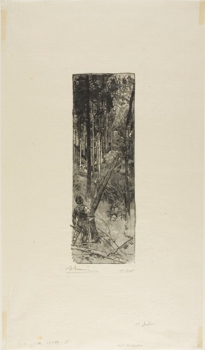 Pini cadenti da Louis Auguste Lepère